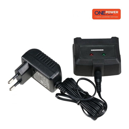 Pachet acumulator 18 V 2.0 Ah + incarcator 0.5 A Heinner One Power HR-LPBI001