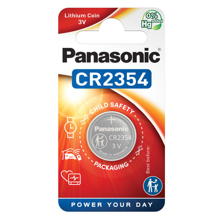 Baterie Litiu 3V CR2354 560mAh, Dimensiuni 23 x 5.4 mm Panasonic Blister 1
