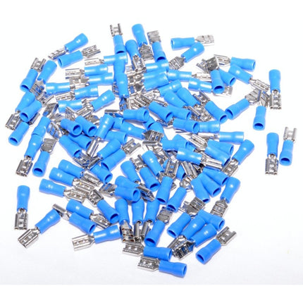 Papuci electrici albastri mama 4,8mm set 8mm