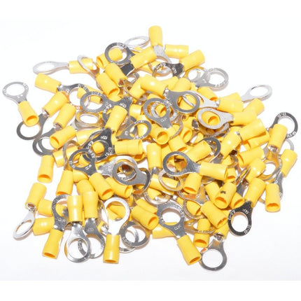 Papuci electrici izolati galben tip inel 10mm