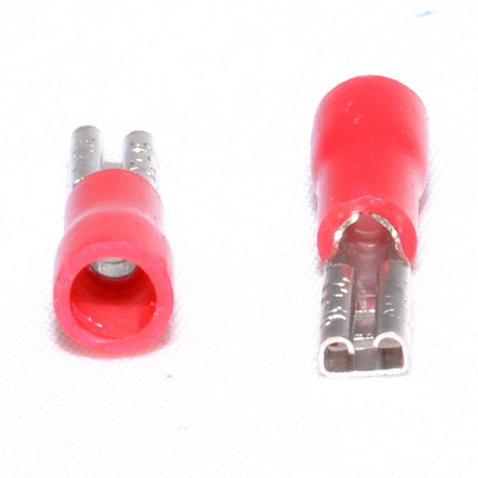 Papuci electrici rosii mama 2,8mm set 8mm