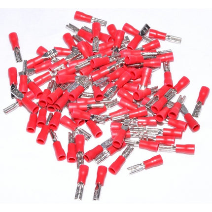 Papuci electrici rosii mama 2,8mm set 8mm