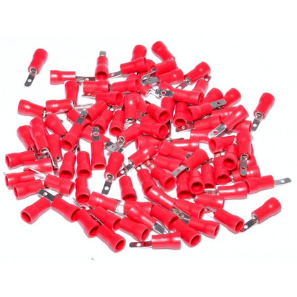 Papuci electrici rosii tata 2,8mm set 8mm