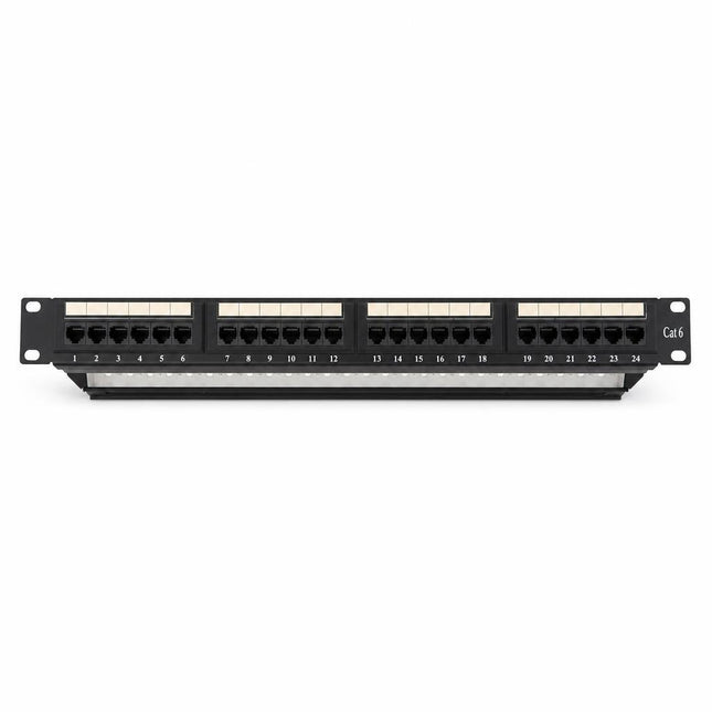 Patch panel 24 port UTP Cat.6 TED005915