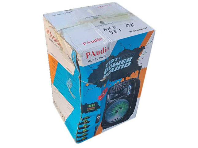Incinta activa 12inch ABS USB/SD/FM/BT/ACCU PAudio