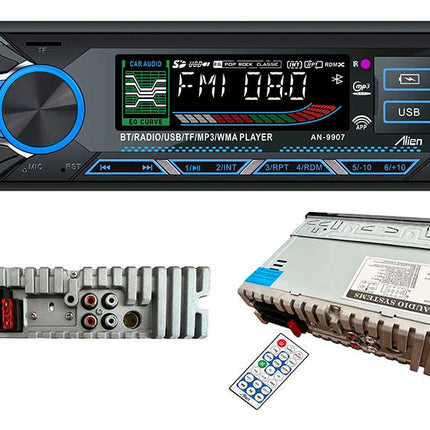 MP3 player auto TF/USB/BT si port USB incarcare AN-9907 Alien