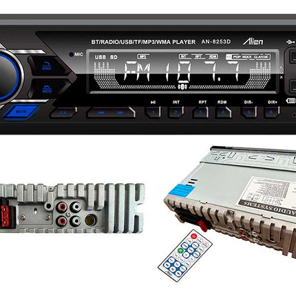 MP3 player auto TF/USB/BT fata detasabila AN- 8253D Alien