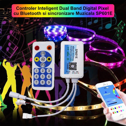 Controler bluetooth banda led PIXEL 2CH