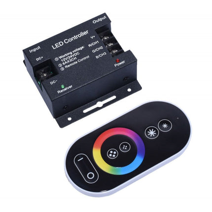 Controler tactil telecomanda banda RGB dimabil 12V 24V