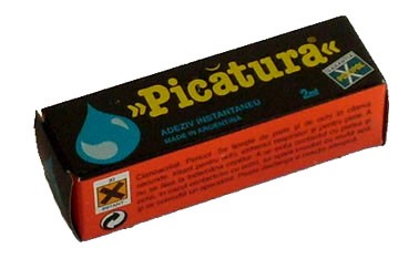 Adeziv lichid Picatura