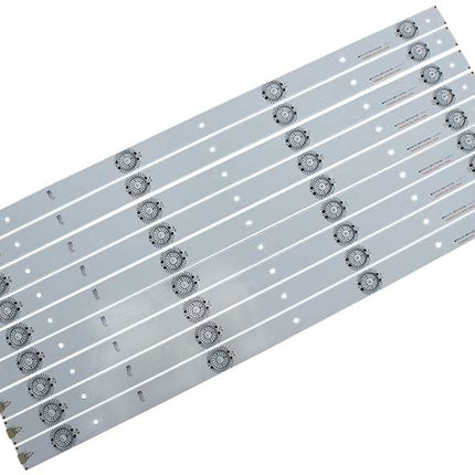 Bareta leduri 4led 3v 48x2cm set 9buc