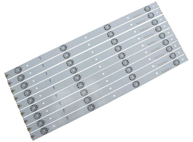 Bareta leduri 4led 3v 48x2cm set 9buc - Componente LCD