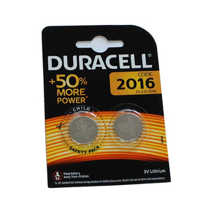 Baterie 3V CR2016 Duracell Lithium set 2buc