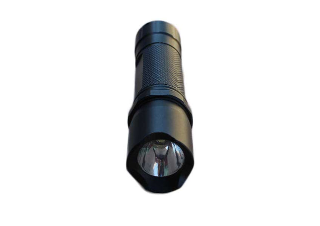 Lanterna cu led metalica neagra
