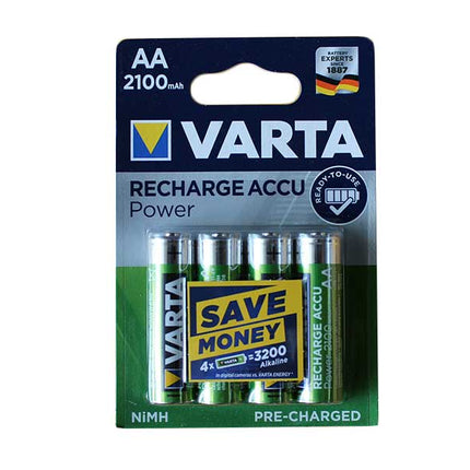 Set 4 acumulatori R6 2100ma Varta