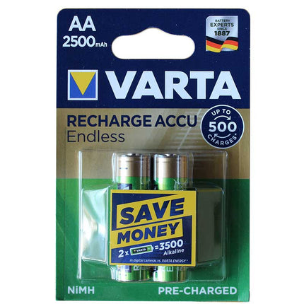 Set 2 acumulatori R6 2500ma Varta
