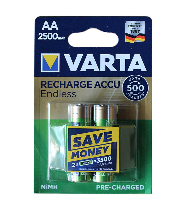 Set 2 acumulatori R6 2500ma Varta