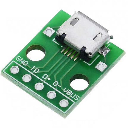 Modul adaptor MicroUSB DIP2.54mm