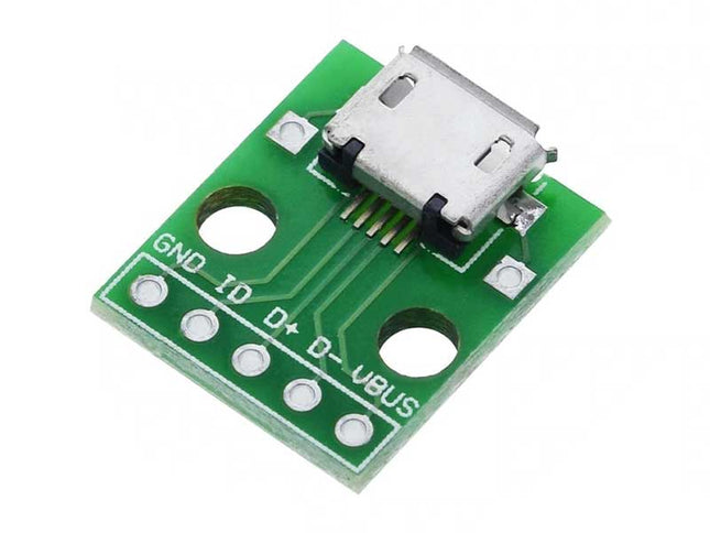 Modul adaptor MicroUSB DIP2.54mm
