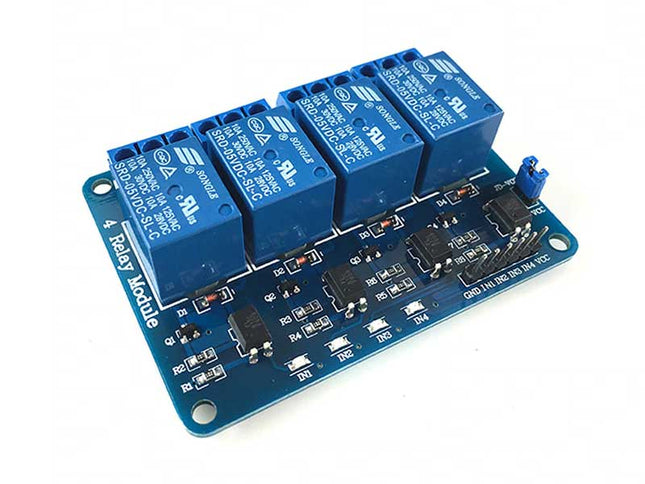 Modul relee 5/12/24V 4 canale