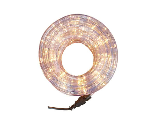 Furtun luminos 7m cu alimentator alb