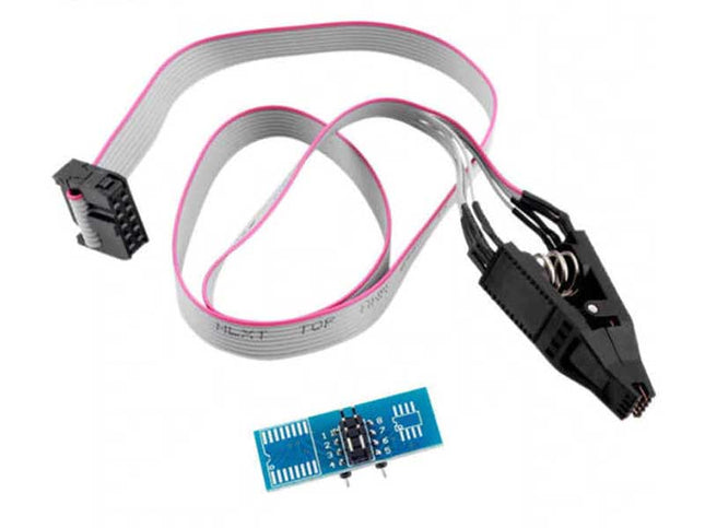 Soclu test SMD 8pini SOIC8 cu cablu