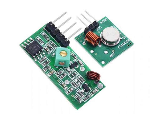 Kit emitator-receptor 433MHz