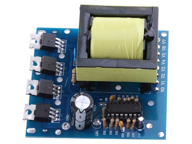 Modul invertor DC 12V la AC 18,160,220 sau 380V 500W