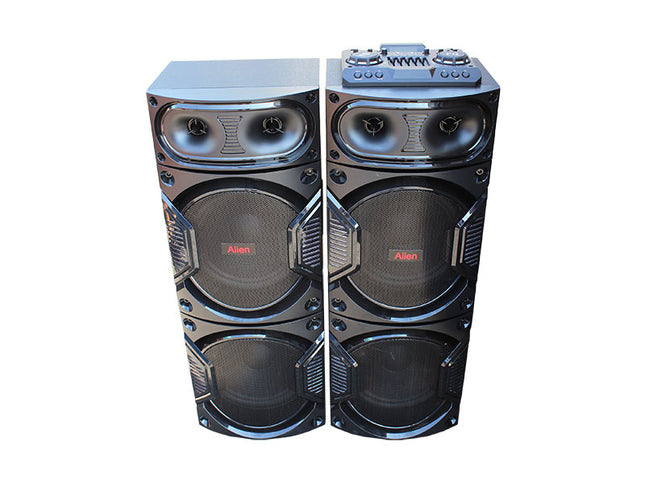 Set 2 boxe 2x12inch ABS USB/SD/FM/BT AN-5212 Alien