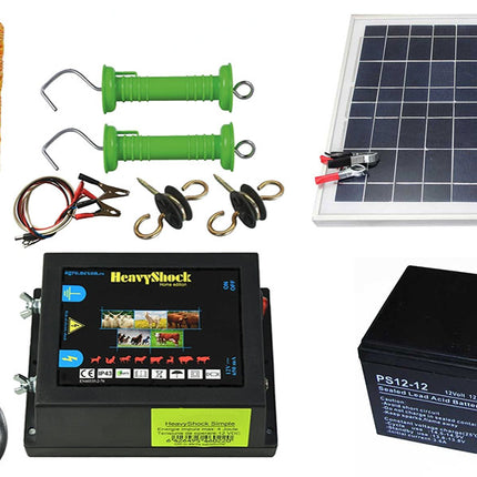 Kit gard electric 4J 1000M solar
