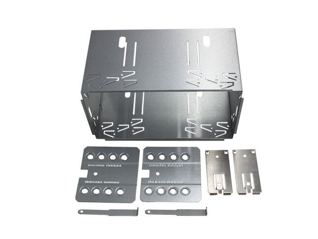 Carcasa metal+accesorii montaj 2DIN
