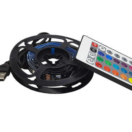 Banda led iluminare fundal tv 2m cu telecomanda