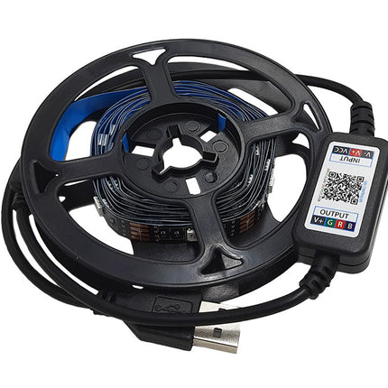 Banda led iluminare fundal tv 2m cu bluetooth