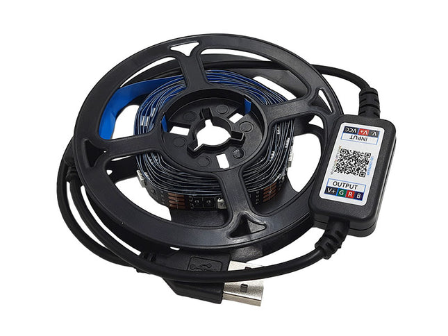 Banda led iluminare fundal tv 2m cu bluetooth