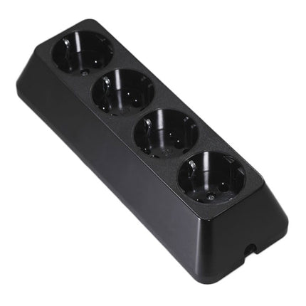 Cap prelungitor bachelita 4 cai negru