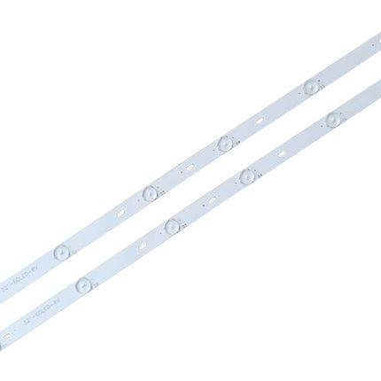 Bareta leduri universala 32inch 6led 6v set 2buc 18mm