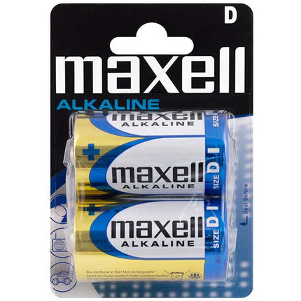 Set 2 baterii R20 alcaline Maxell