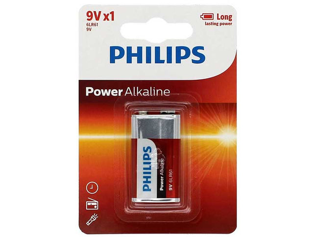 Baterie 9V Philips Alkaline Power