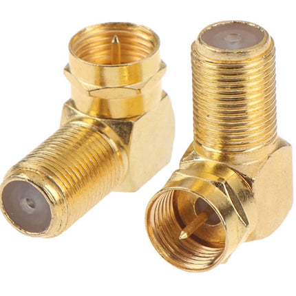 Adaptor F mama la F tata 90 grade gold