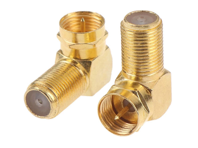 Adaptor F mama la F tata 90 grade gold