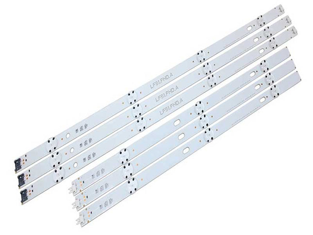 Bareta leduri LG 43inch 3+4led set 6buc