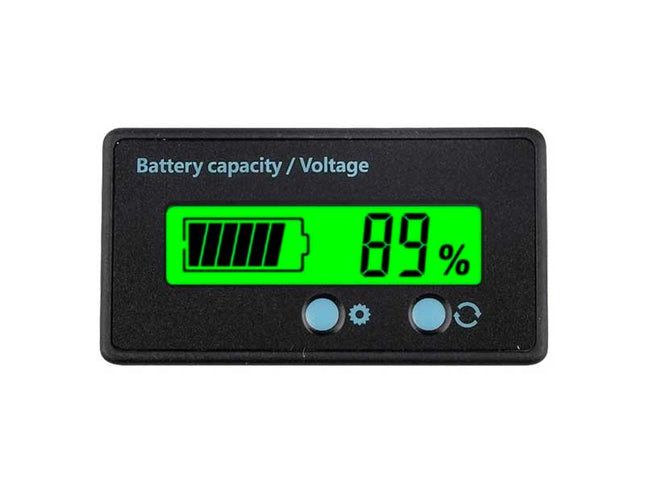 Voltmetru baterii plumb/litiu 6-63V