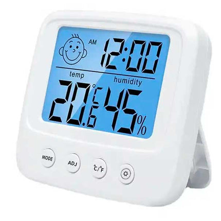 Statie meteo cu ceas temperatura si umiditate E0828