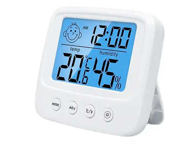 Statie meteo cu ceas temperatura si umiditate E0828