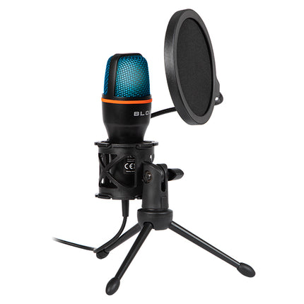Microfon studio cu suport masa