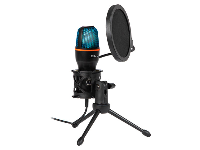 Microfon studio cu suport masa