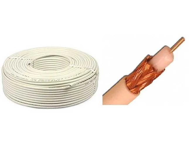 Cablu coaxial cupru (Astel 80M./Rola)