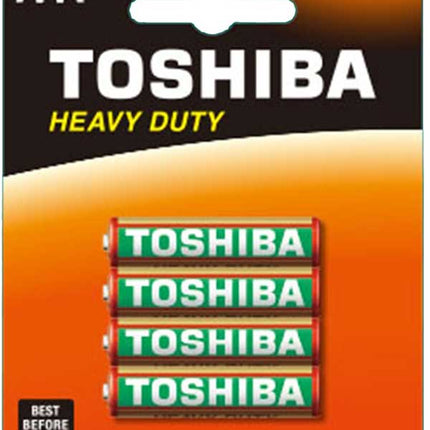 Set 4 baterii nealcaline R3 Toshiba blister