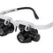 Ochelari cu lupa (x23 x8) si led - Surubelnite, scule, unelte