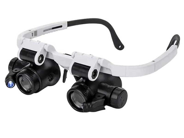 Ochelari cu lupa (x23 x8) si led